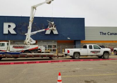 RONA sign repair